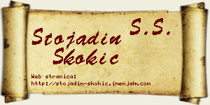 Stojadin Skokić vizit kartica